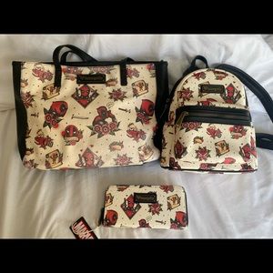 Deadpool Loungefly Set ♥️